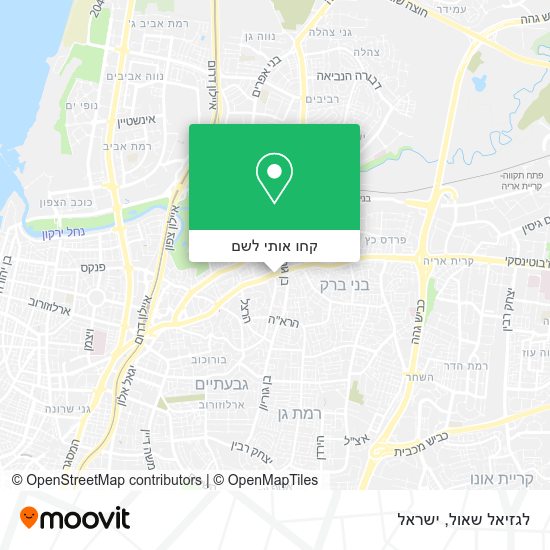 מפת לגזיאל שאול