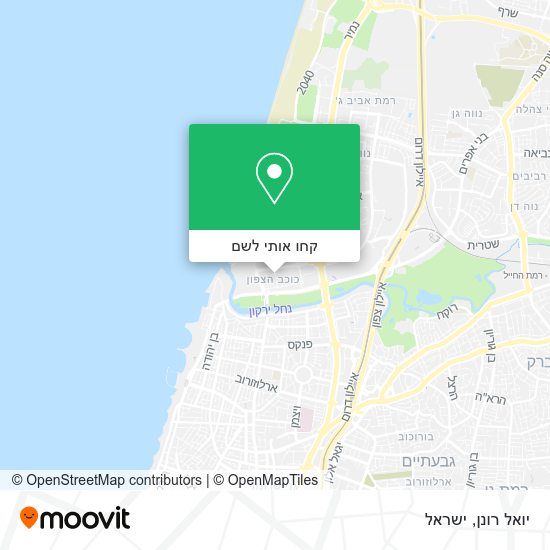 מפת יואל רונן