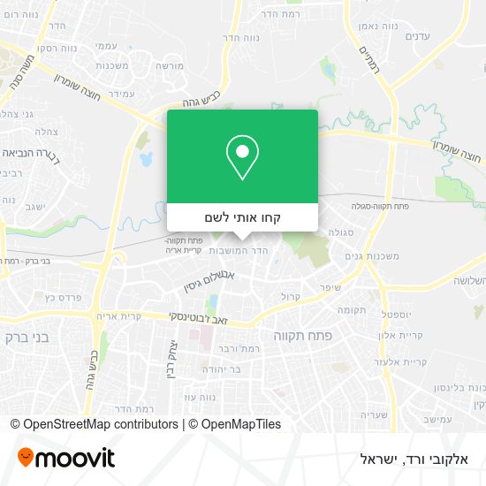 מפת אלקובי ורד