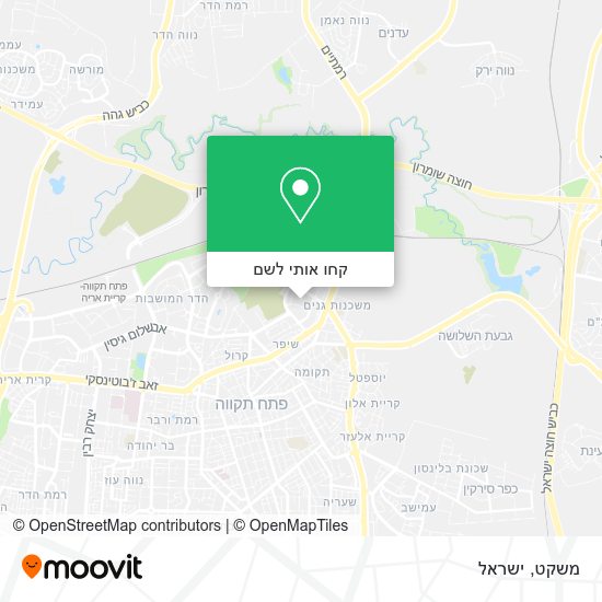 מפת משקט