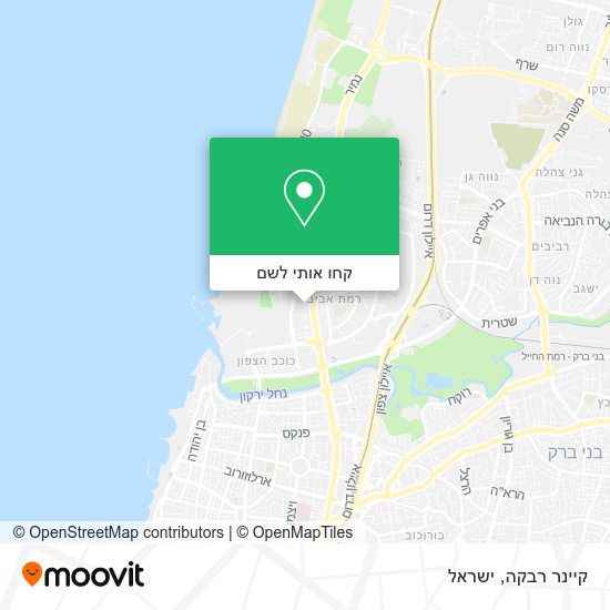 מפת קיינר רבקה