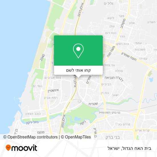 מפת בית האח הגדול