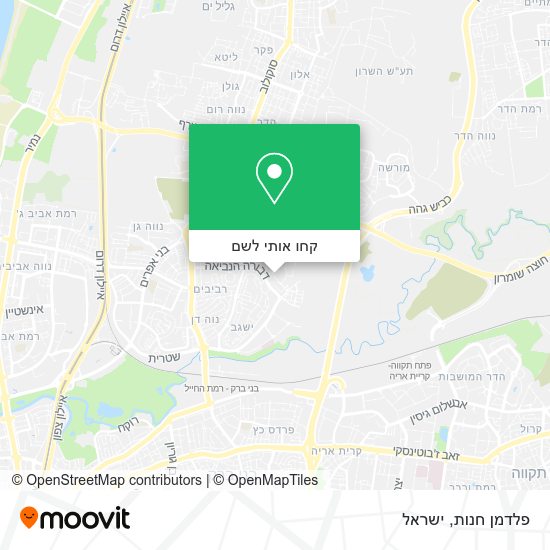מפת פלדמן חנות