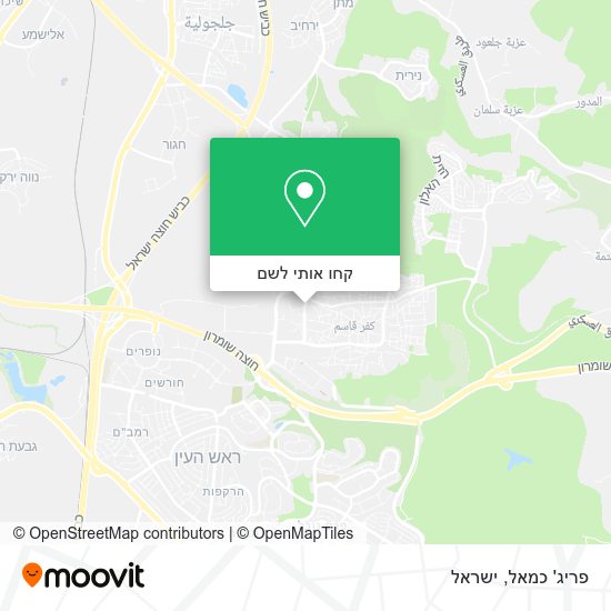 מפת פריג' כמאל