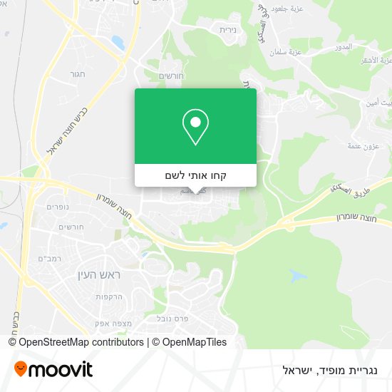 מפת נגריית מופיד