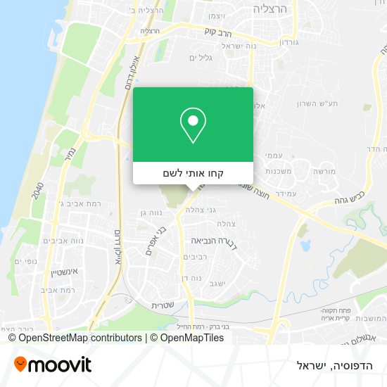 מפת הדפוסיה