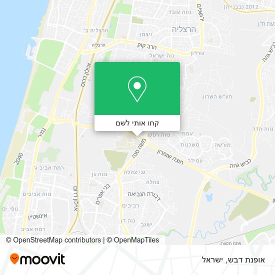 מפת אופנת דבש