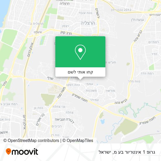 מפת גרופ 1 אינטריור בע מ