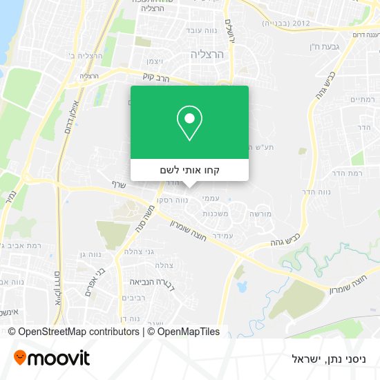 מפת ניסני נתן