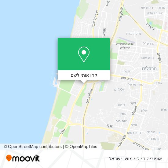 מפת אופוריה די ג'יי מוש