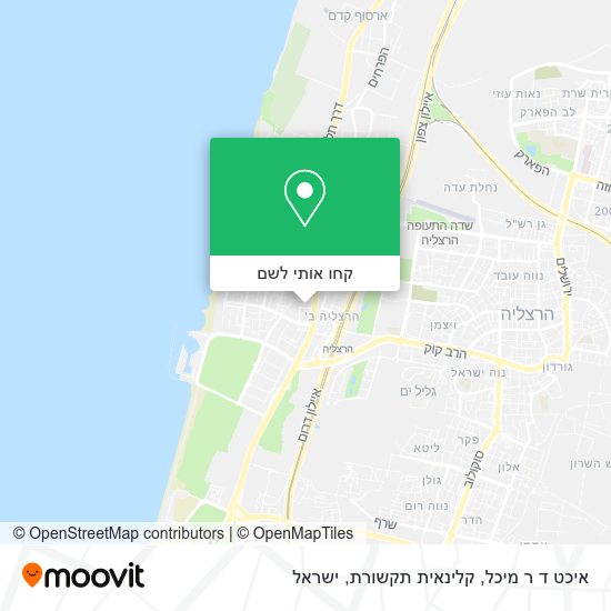 מפת איכט ד ר מיכל, קלינאית תקשורת