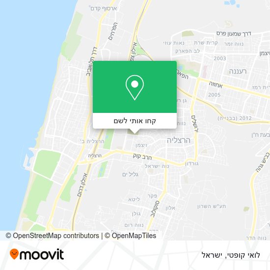 מפת לואי קופטי