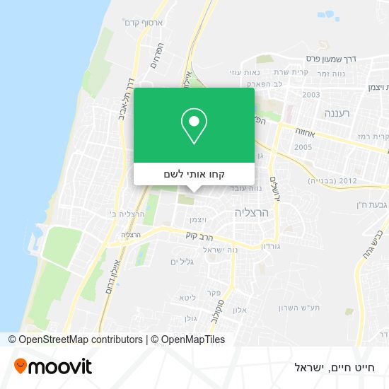 מפת חייט חיים