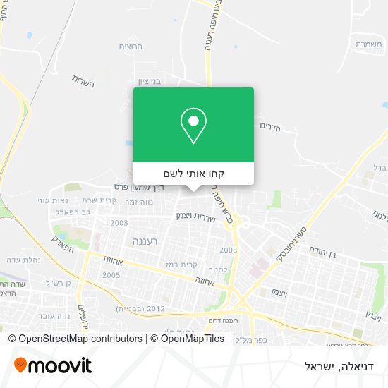 מפת דניאלה