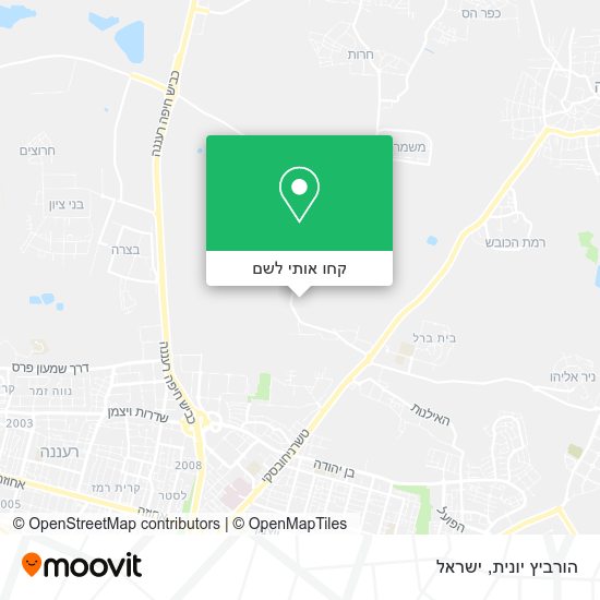 מפת הורביץ יונית