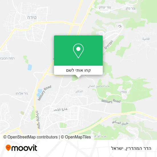 מפת הדר המהדרין