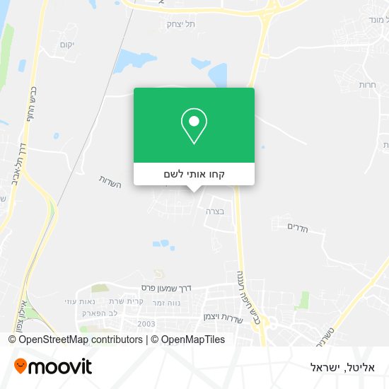 מפת אליטל