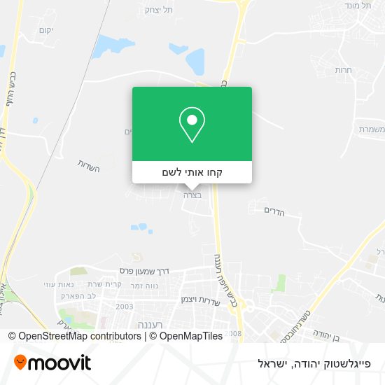 מפת פייגלשטוק יהודה