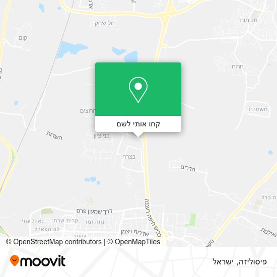 מפת פיסוליזה