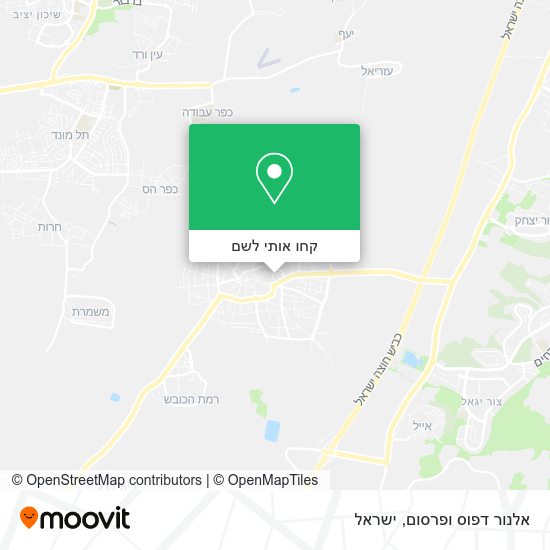 מפת אלנור דפוס ופרסום