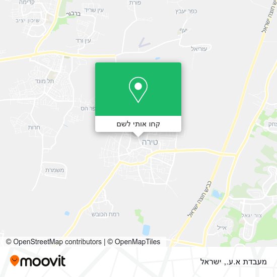 מפת מעבדת א.ע.
