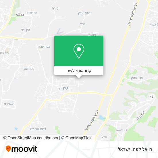 מפת רויאל קפה