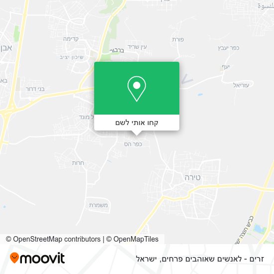 מפת זרים - לאנשים שאוהבים פרחים