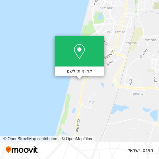 מפת האגם