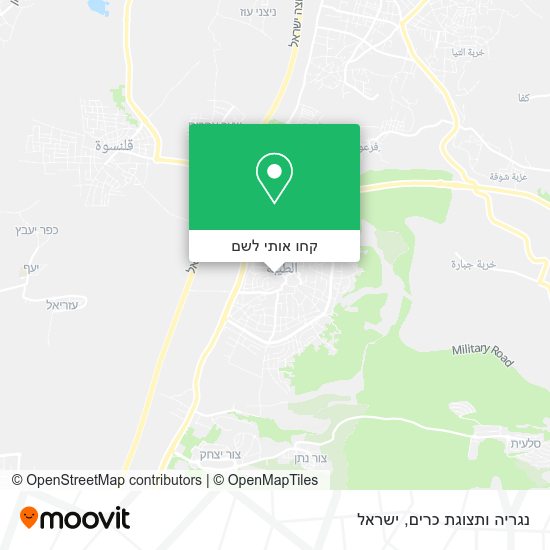 מפת נגריה ותצוגת כרים