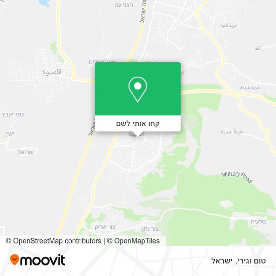 מפת טום וגירי