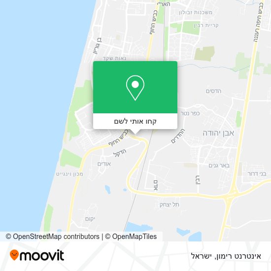מפת אינטרנט רימון