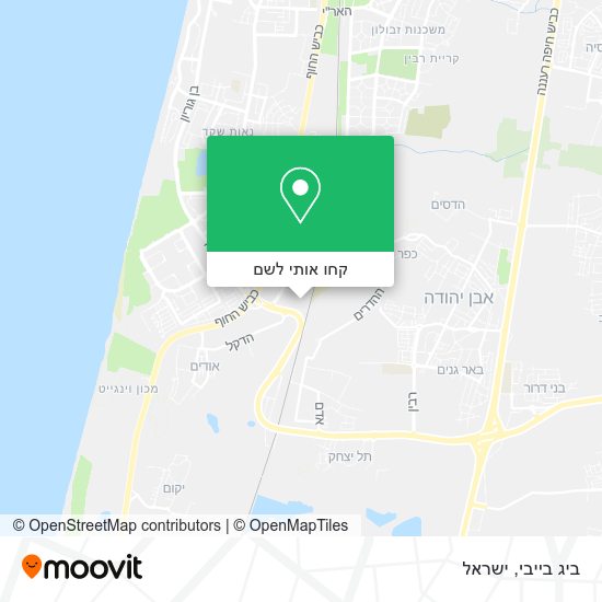 מפת ביג בייבי