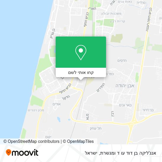 מפת אנג'ליקה בן דוד עו ד ומגשרת