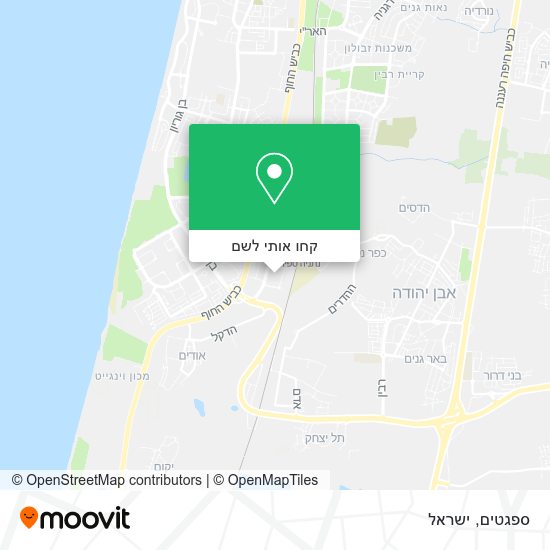 מפת ספגטים