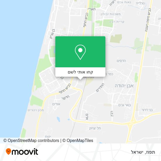 מפת תפוז