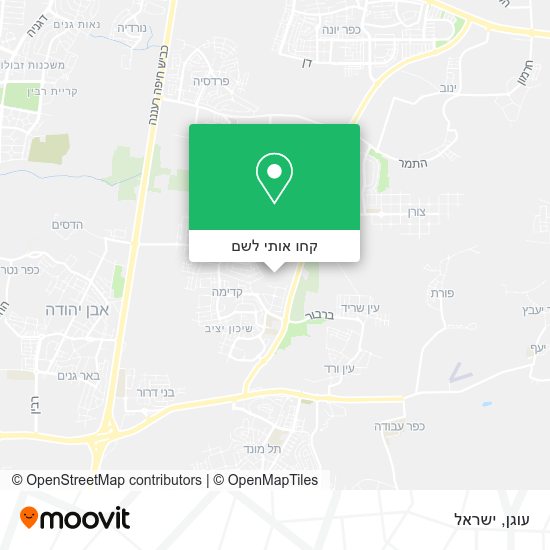 מפת עוגן