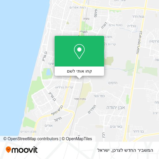 מפת המשביר החדש לצרכן