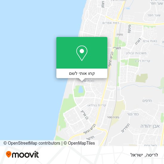מפת לריסה