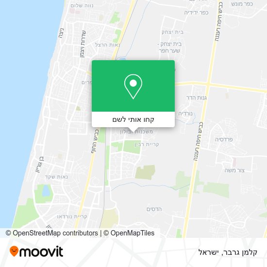 מפת קלמן גרבר