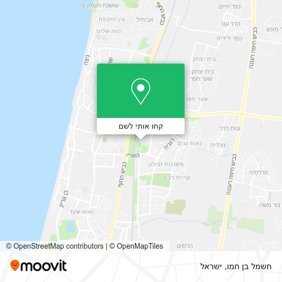 מפת חשמל בן חמו