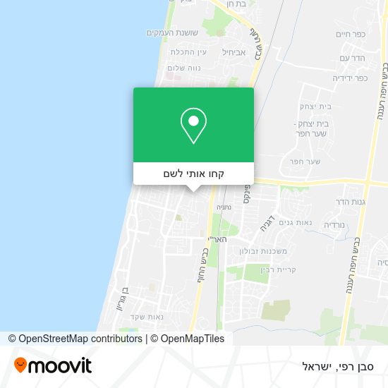 מפת סבן רפי