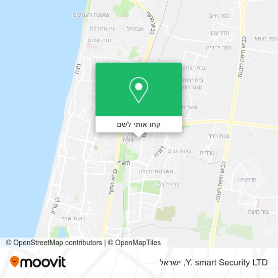 מפת Y. smart Security LTD