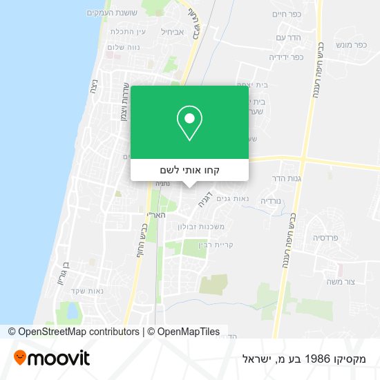 מפת מקסיקו 1986 בע מ