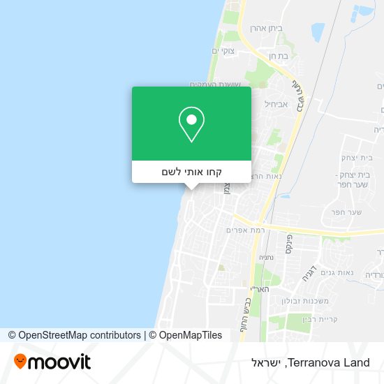 מפת Terranova Land