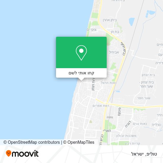 מפת טוליפ
