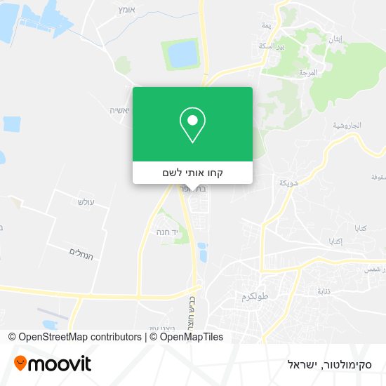 מפת סקימולטור