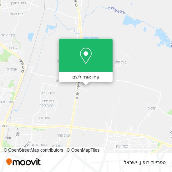 מפת ספריית רופין