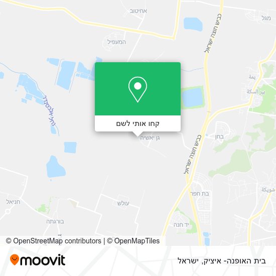 מפת בית האופנה- איציק