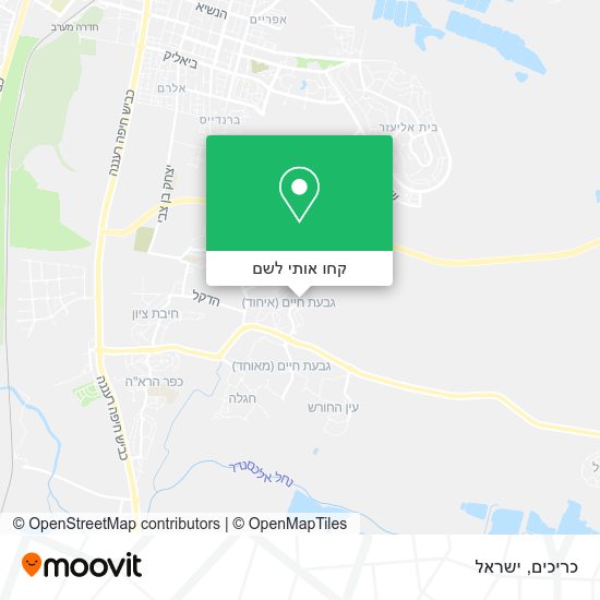 מפת כריכים