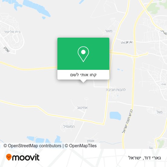 מפת גארי דוד
